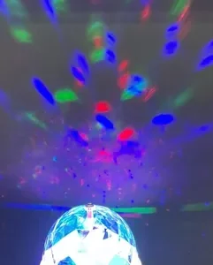 Lâmpada LED Giratória colorida c/ soquete