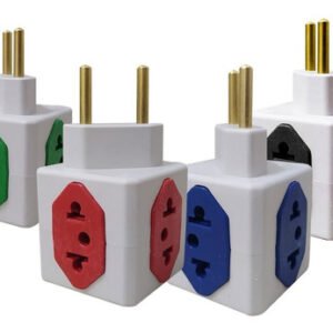 Adaptador T Quadrado 10/20A Plug Conjunto com 3 Unidades