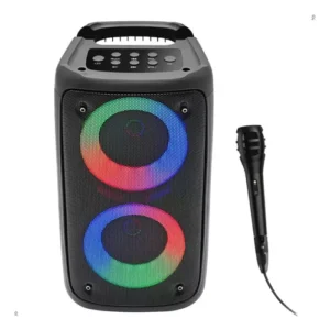 Caixa de Som KTS Com Microfone Bluetooth