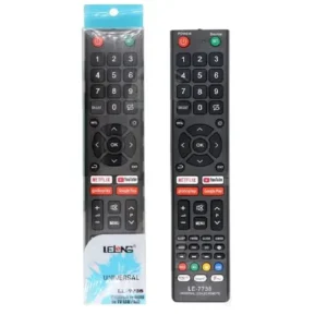 Controle P/TV Universal Smart Netflix - Preto